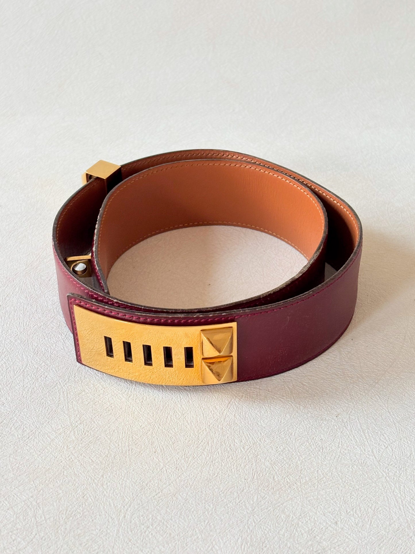 HERMÈS Ceinture Collier de chien