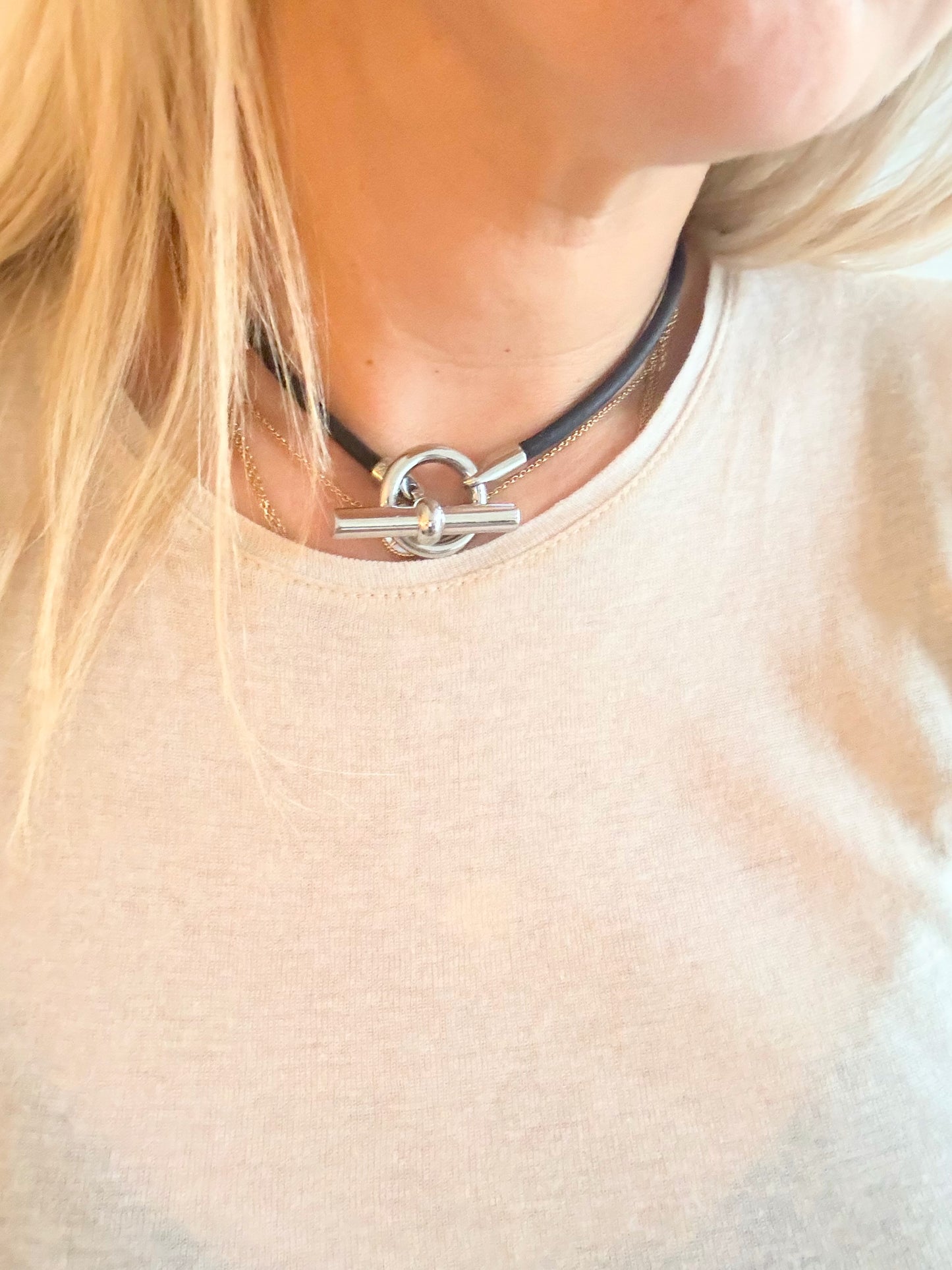 HERMÈS Collier Glénan