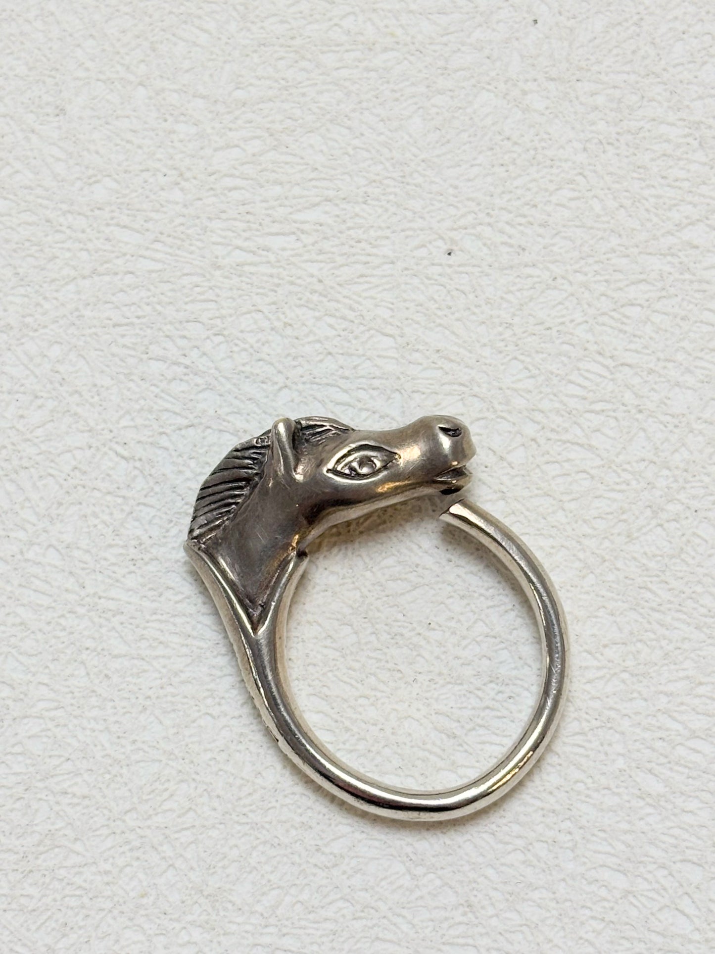 HERMÈS Bague Cheval Argent