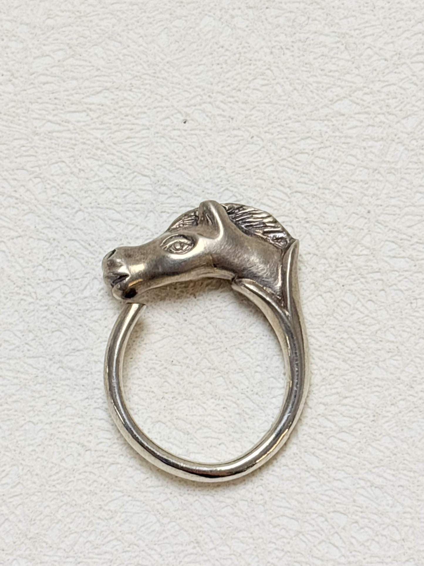 HERMÈS Bague Cheval Argent