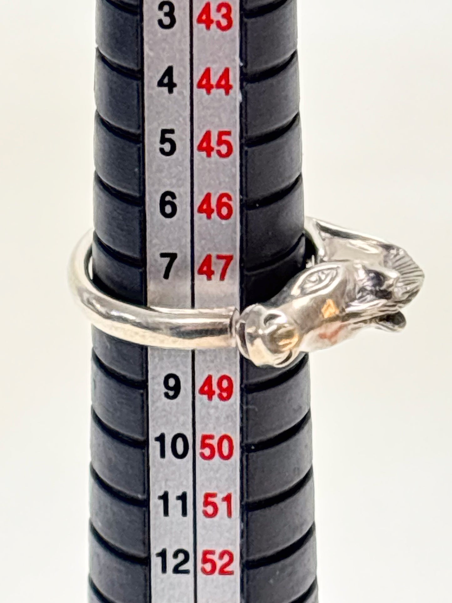 HERMÈS Bague Cheval Argent