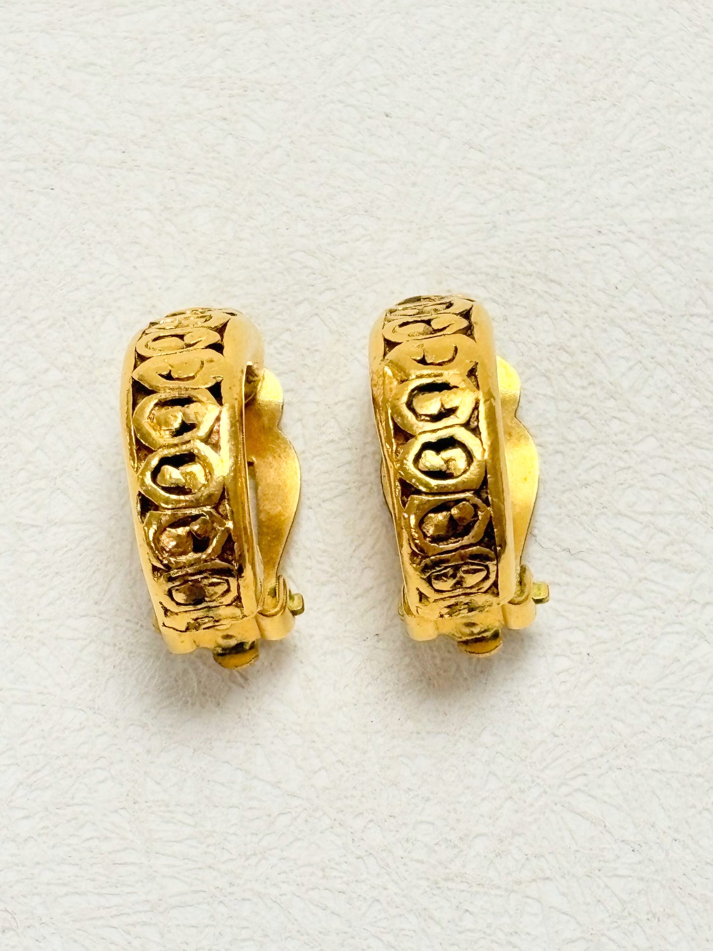 CHANEL Boucles d'oreilles Hoop