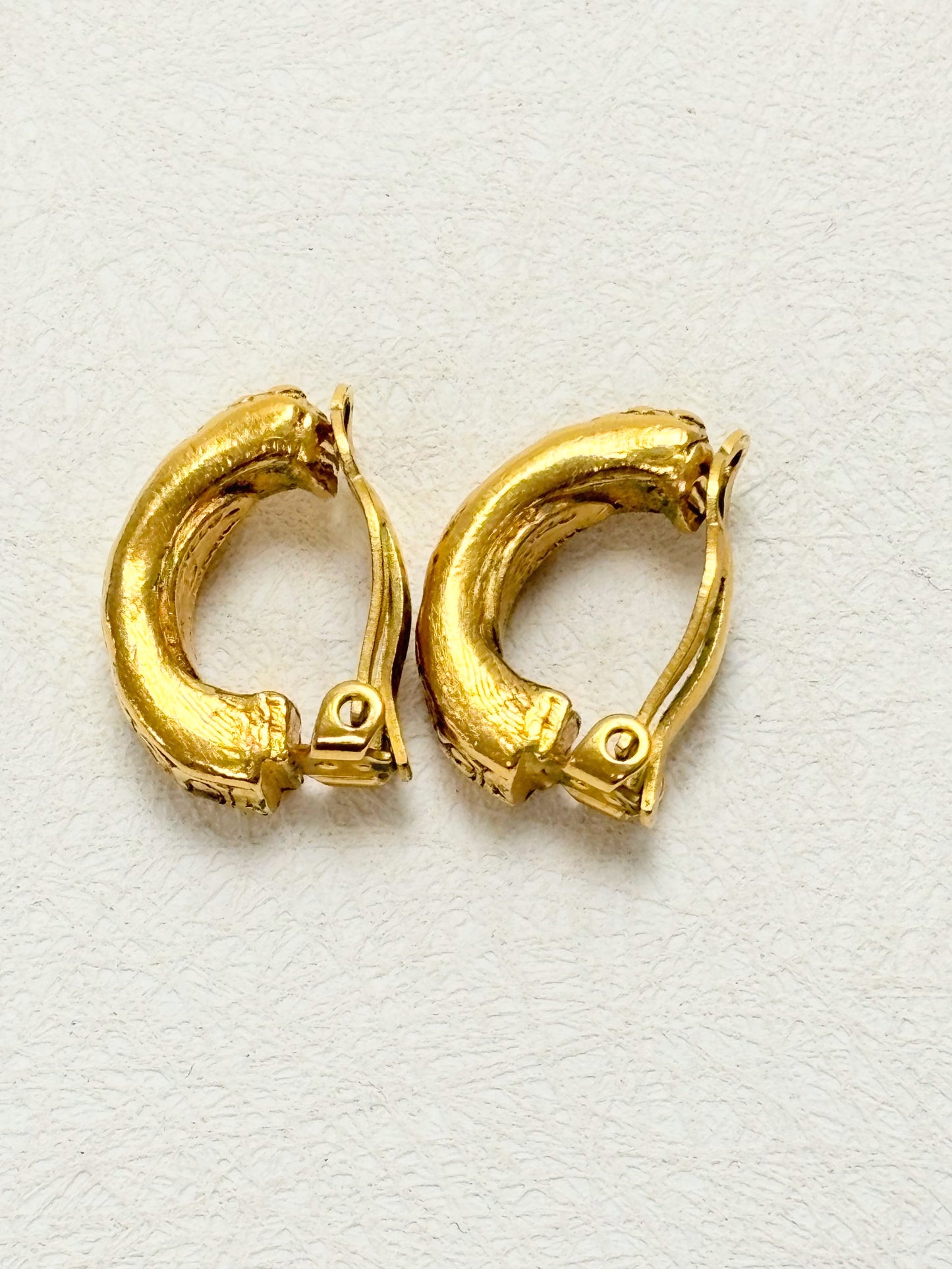 CHANEL Boucles d'oreilles Hoop