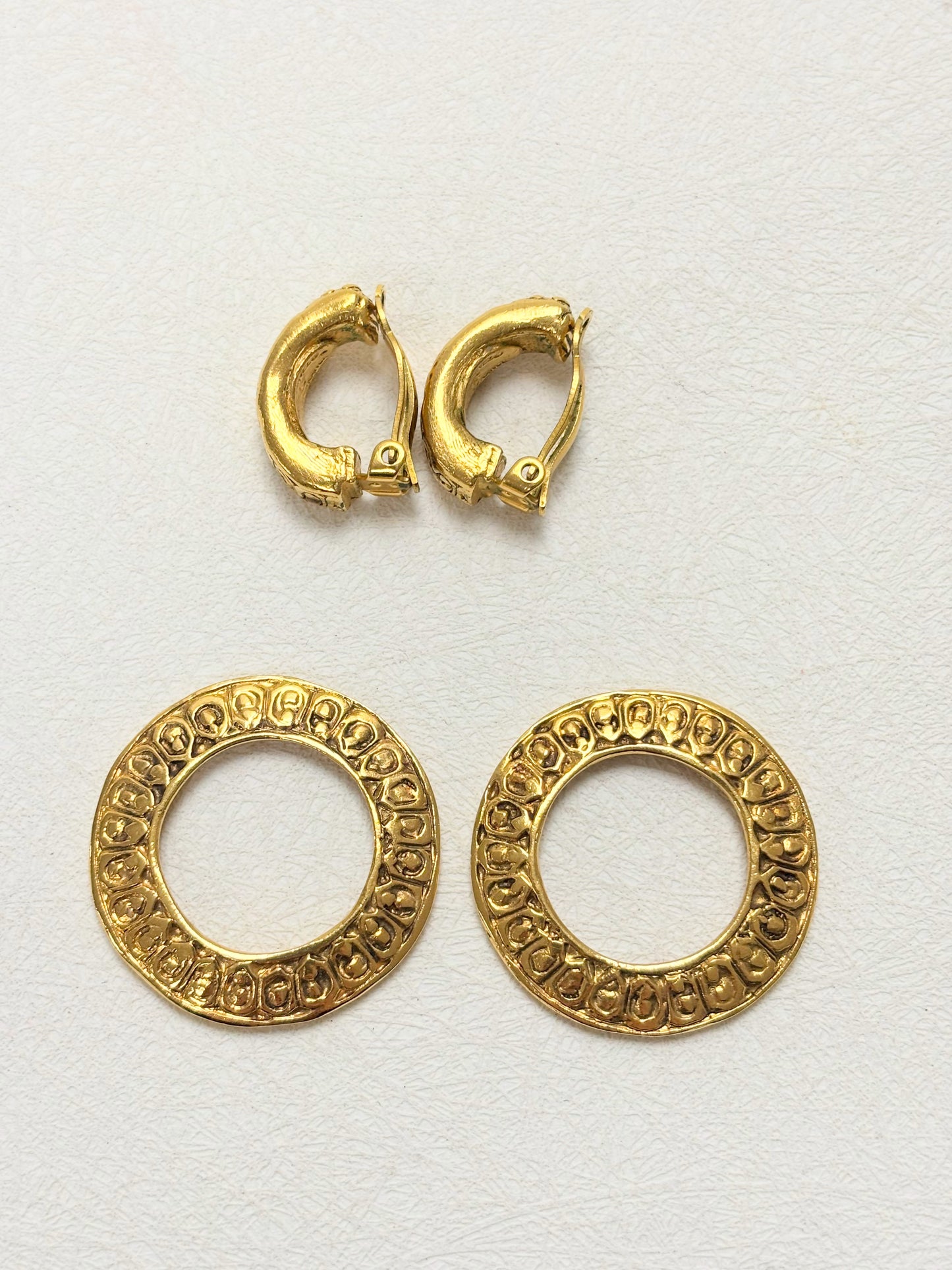 CHANEL Boucles d'oreilles Hoop