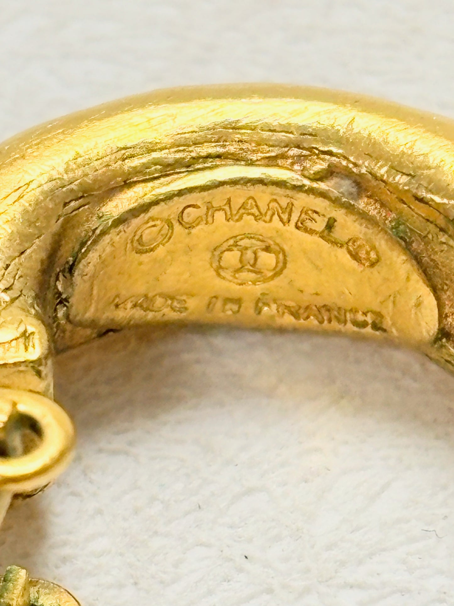 CHANEL Boucles d'oreilles Hoop