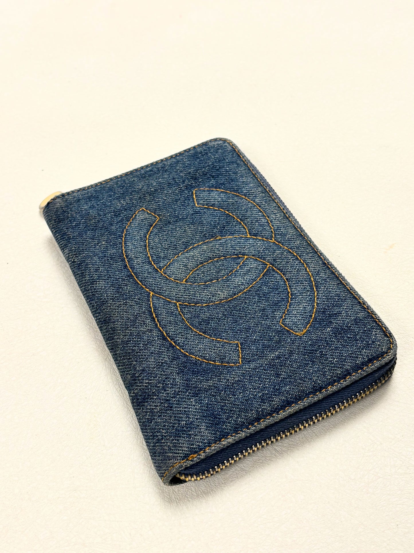 CHANEL Portefeuille Denim