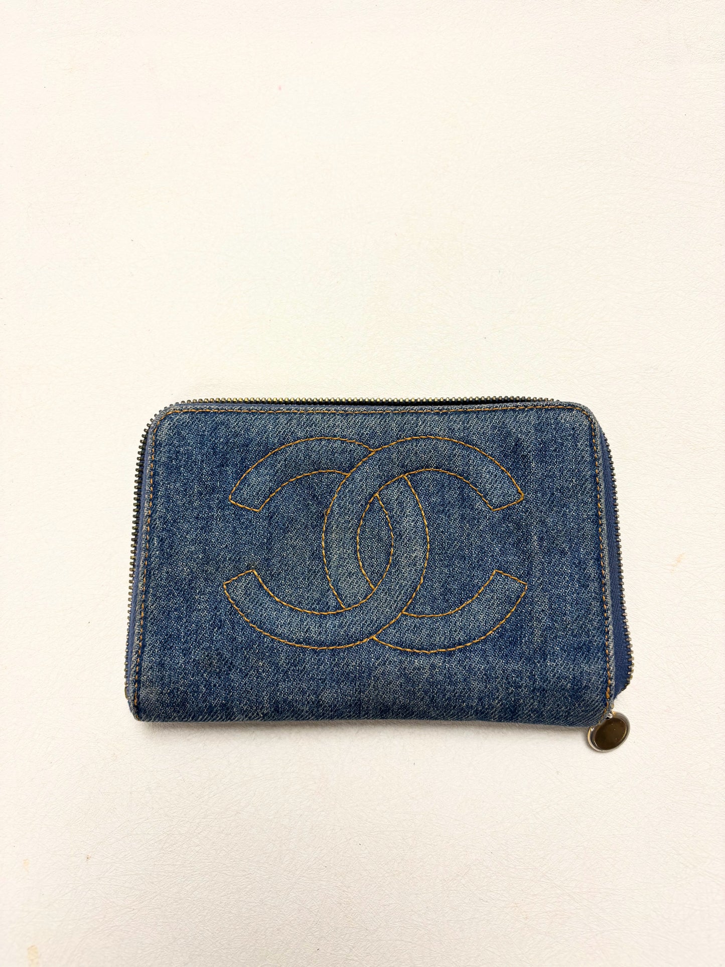 CHANEL Portefeuille Denim