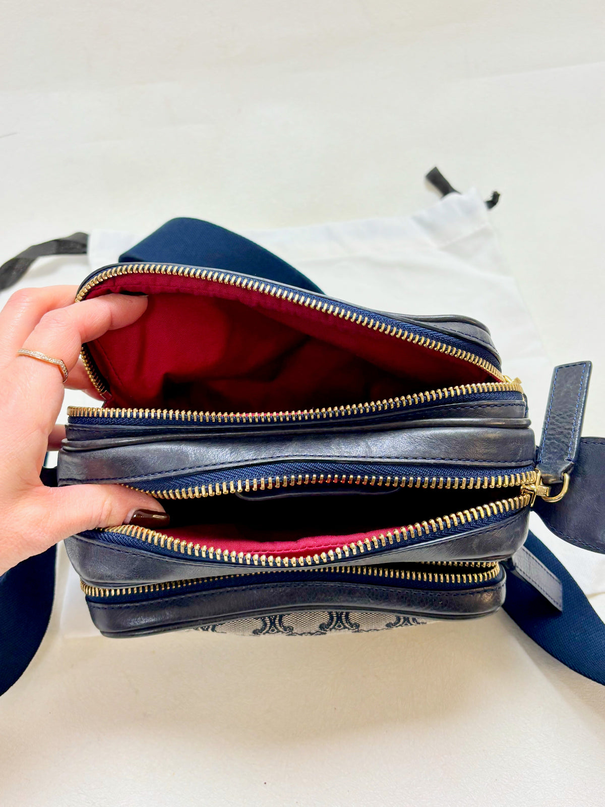 CÉLINE Sac Camera Triomphe