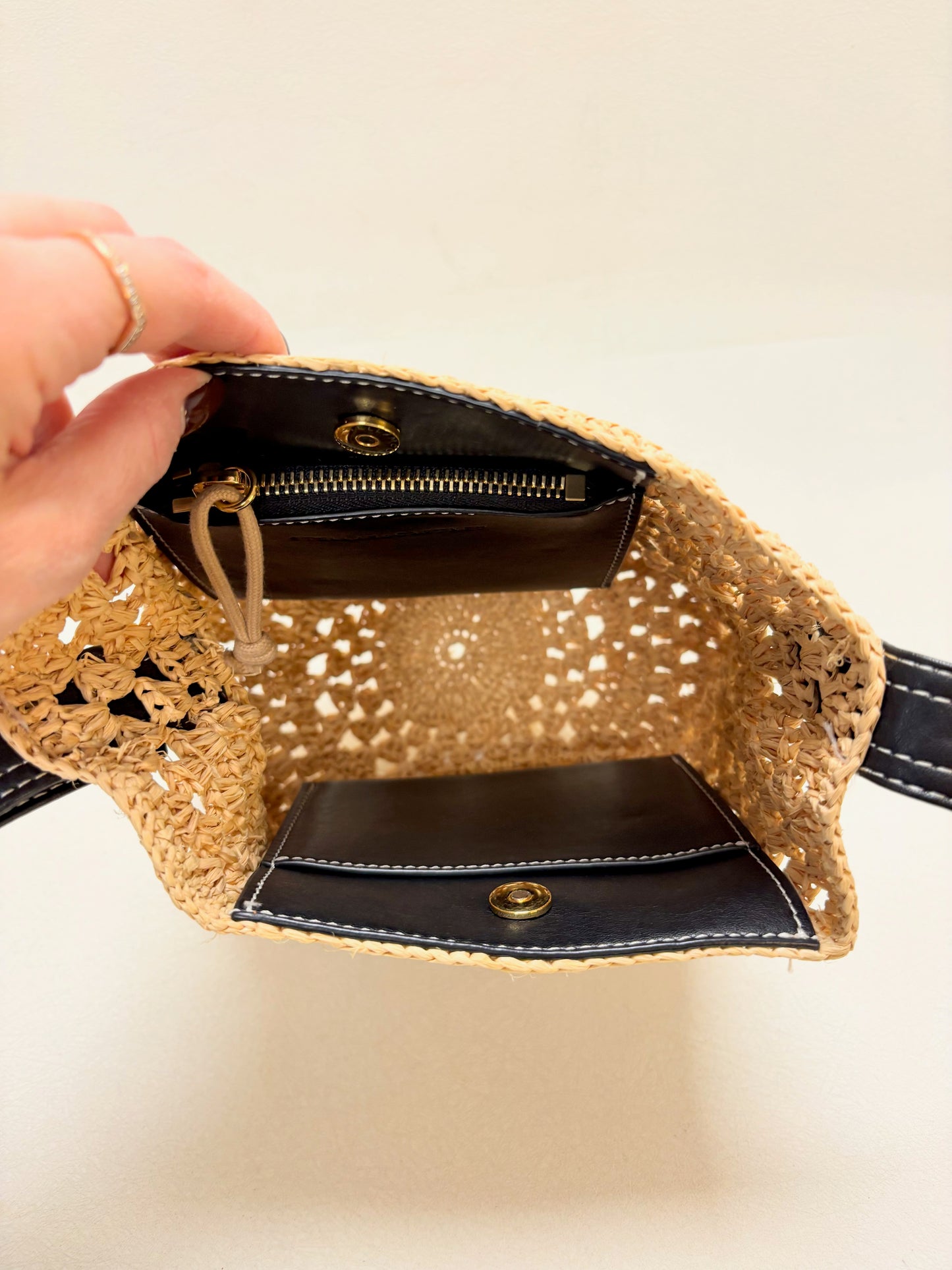 STELLA McCARTNEY Sac Raphia