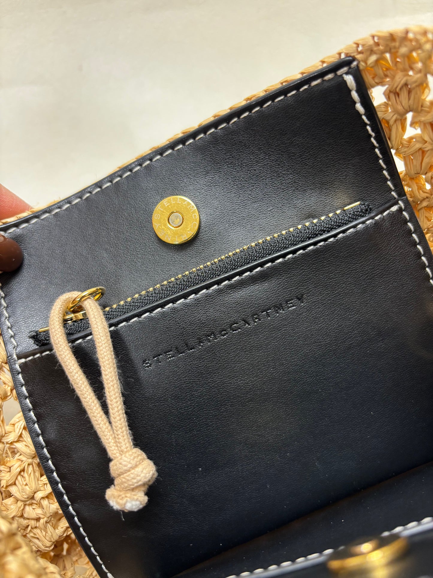 STELLA McCARTNEY Sac Raphia