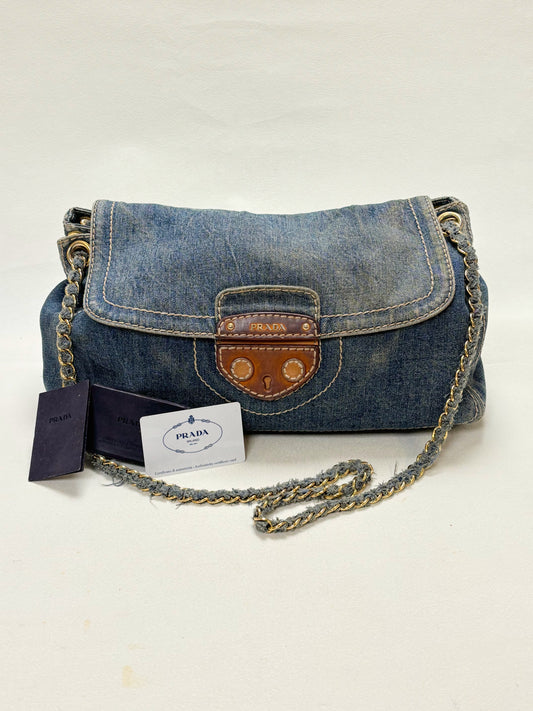 PRADA Sac Cabas denim