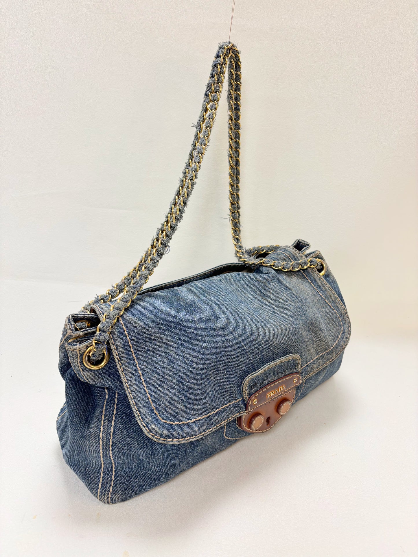PRADA Sac Cabas denim