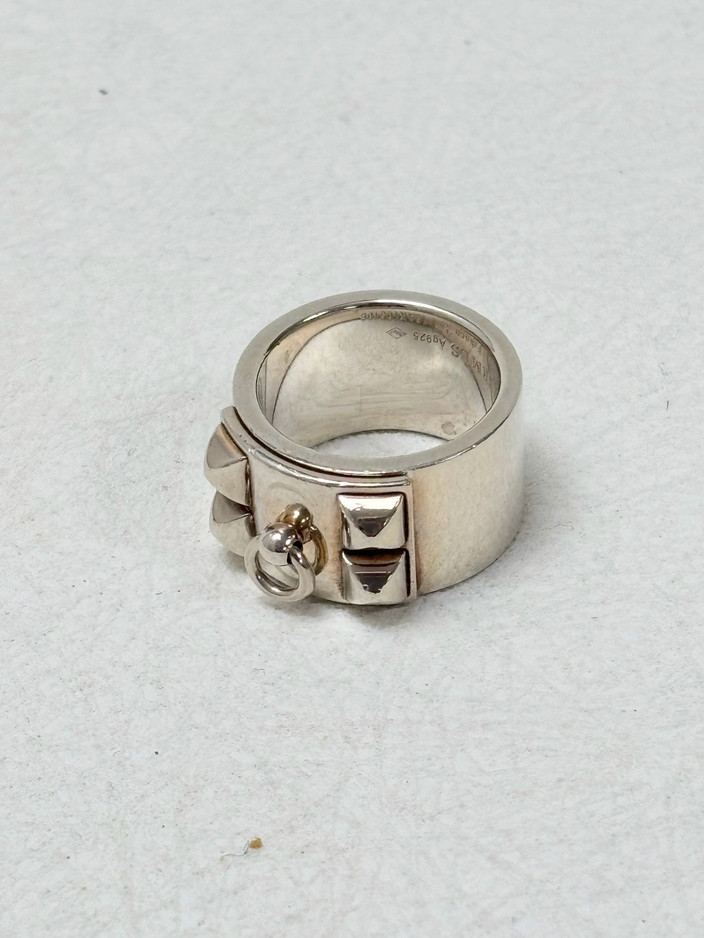 HERMÈS Bague Collier de chien