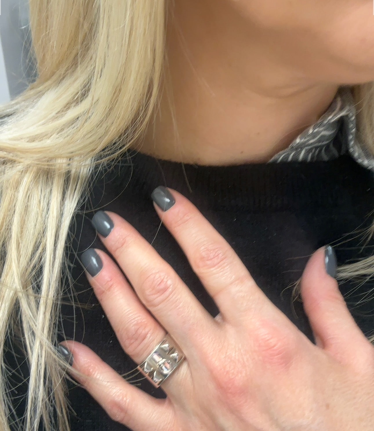 HERMÈS Bague Collier de chien