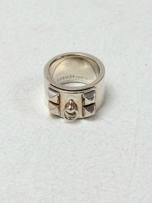 HERMÈS Bague Collier de chien