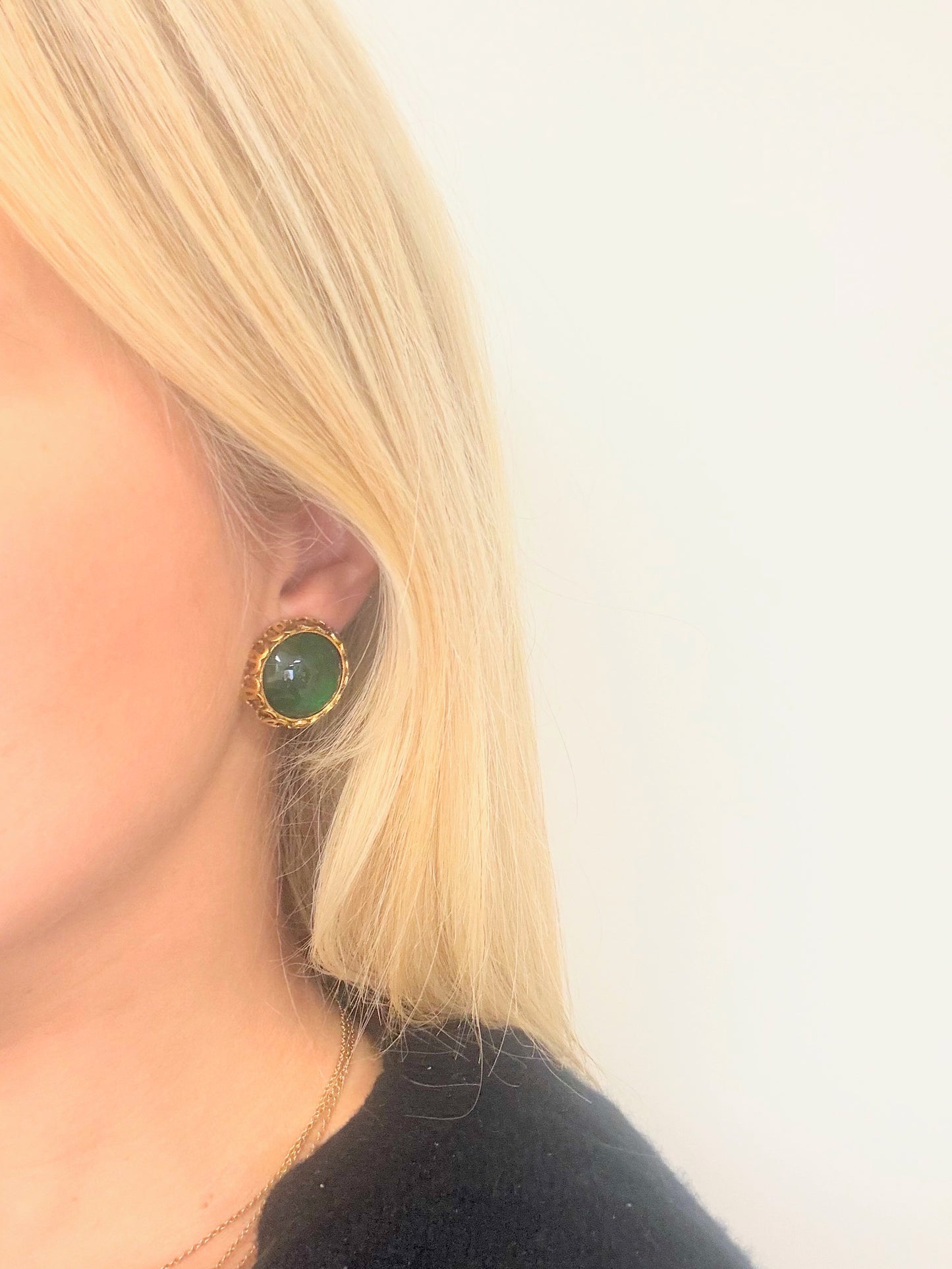 CHANEL Boucles d'oreilles Gripoix