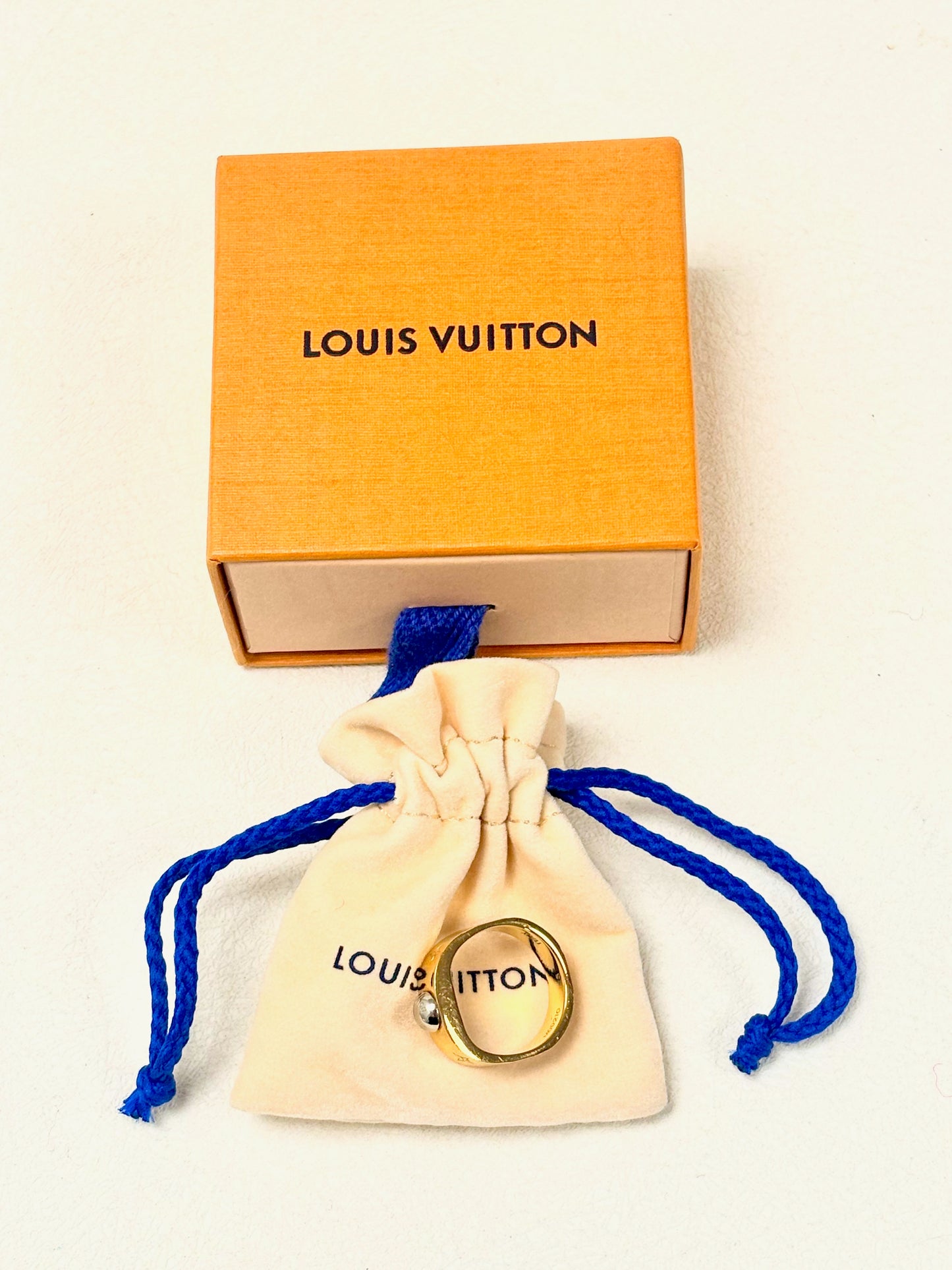 LOUIS VUITTON Bague Nanogram
