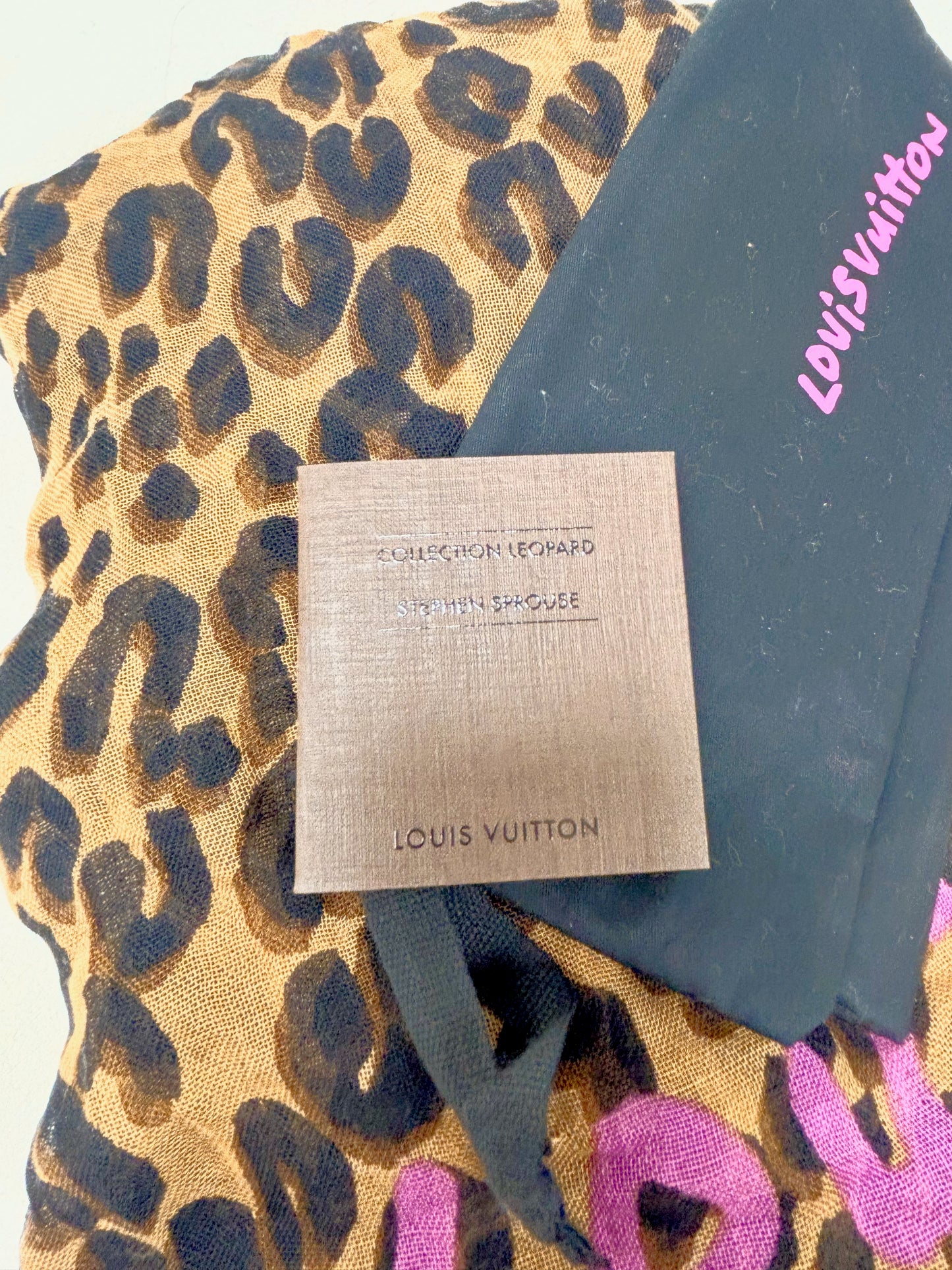LOUIS VUITTON x Stephen Sprouse Foulard