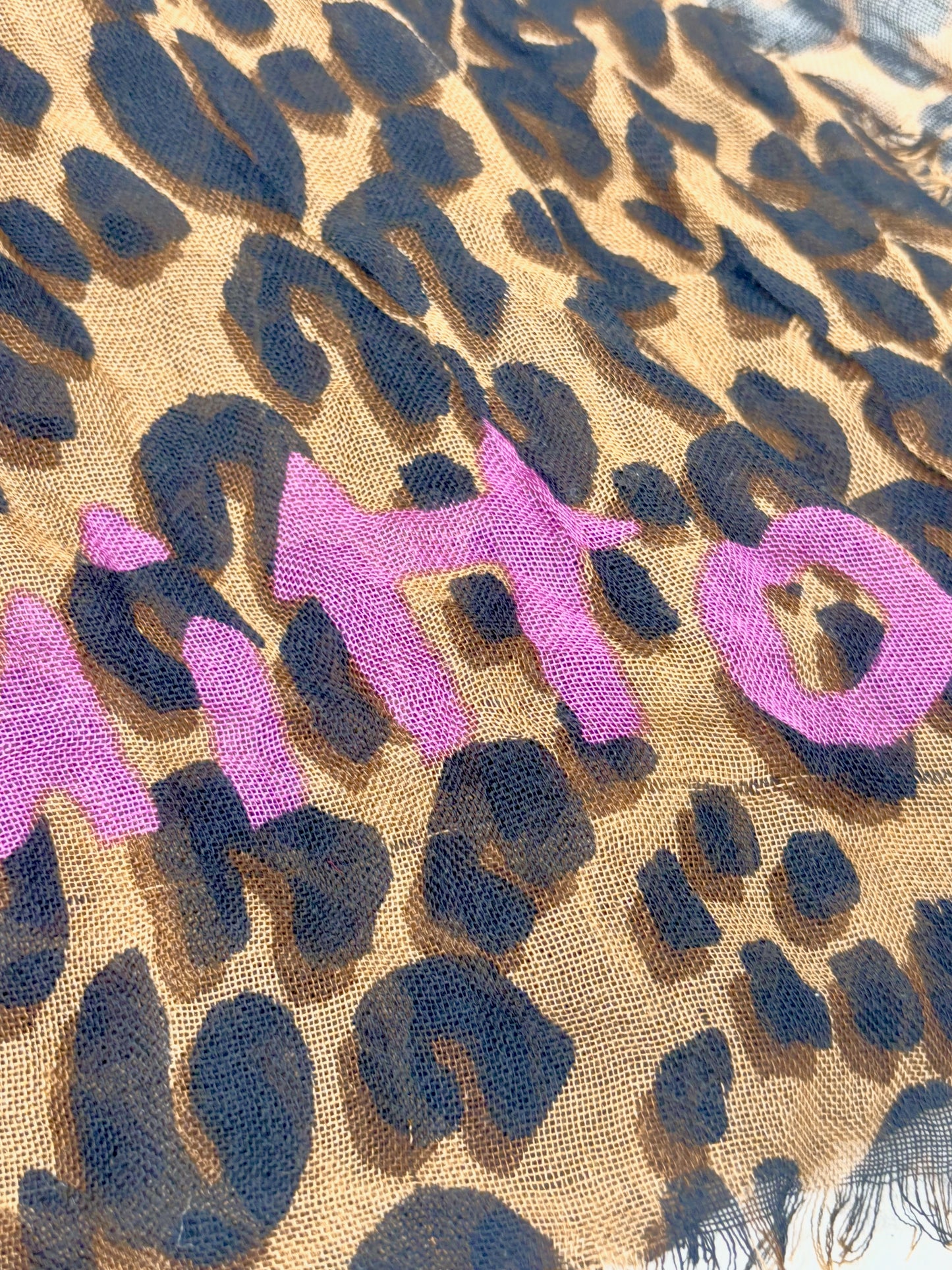 LOUIS VUITTON x Stephen Sprouse Foulard