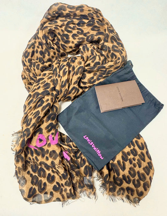 LOUIS VUITTON x Stephen Sprouse Foulard
