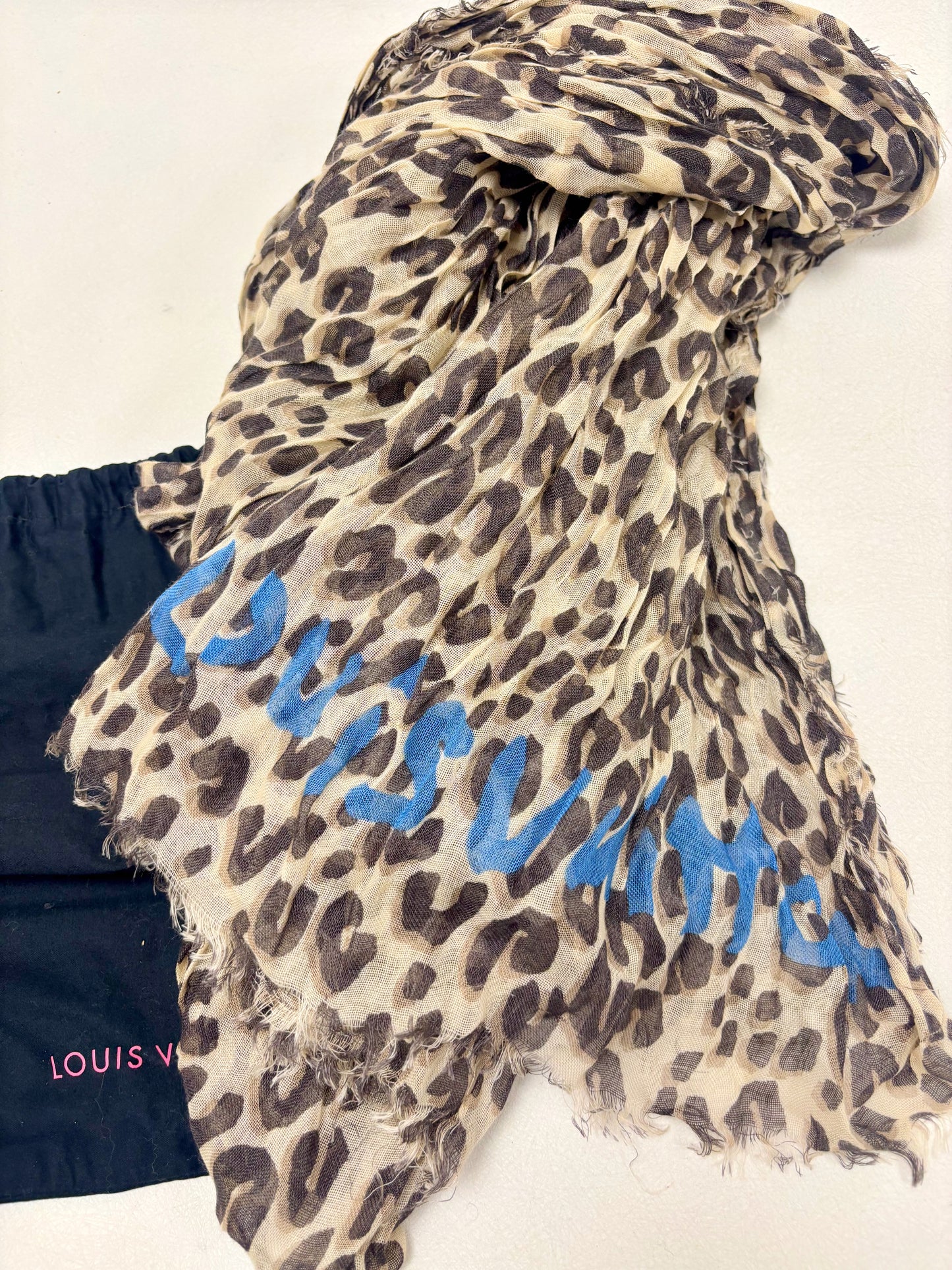 LOUIS VUITTON x Stephen Sprouse Foulard