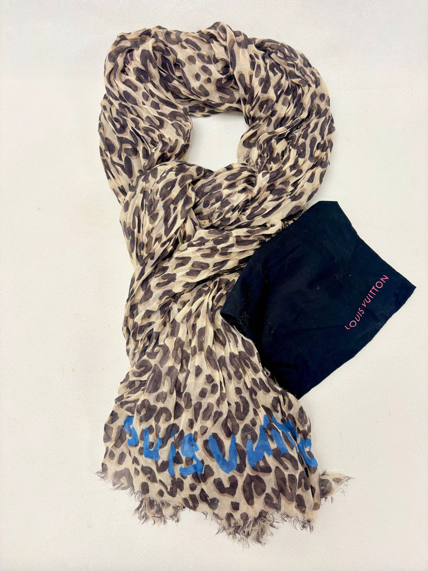 LOUIS VUITTON x Stephen Sprouse Foulard