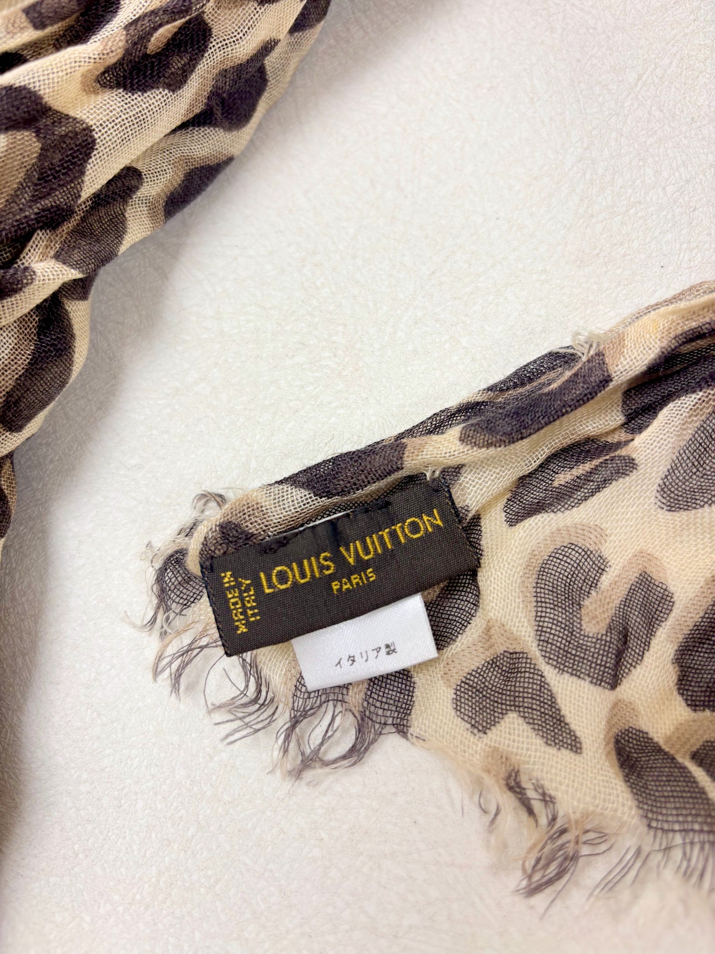 LOUIS VUITTON x Stephen Sprouse Foulard