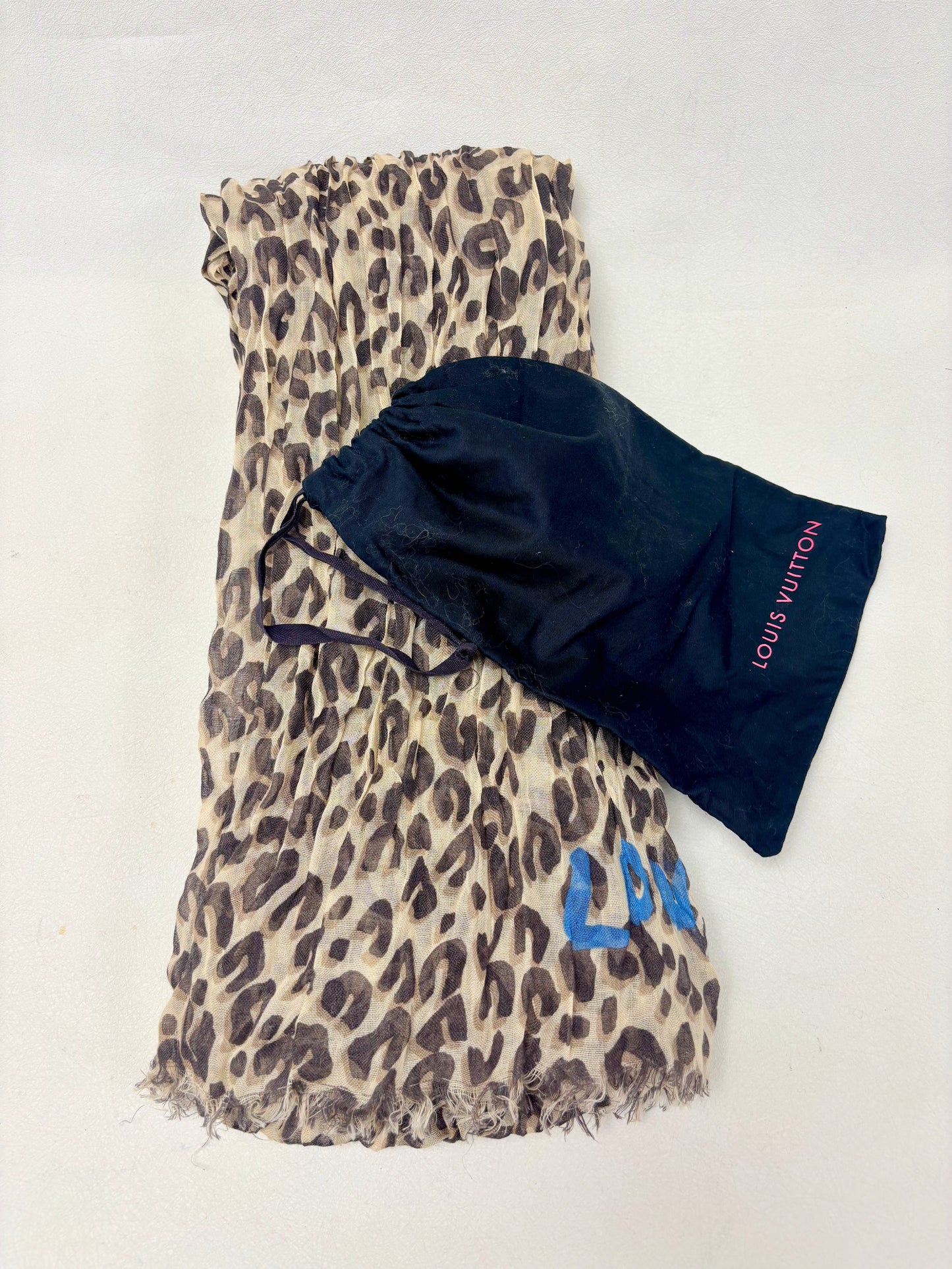 LOUIS VUITTON x Stephen Sprouse Foulard