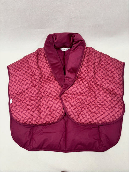 CÉLINE Poncho matelassé