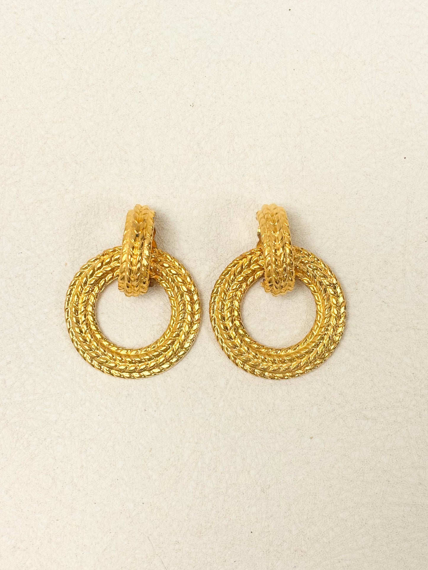 CHANEL Boucles d'oreilles Hoop