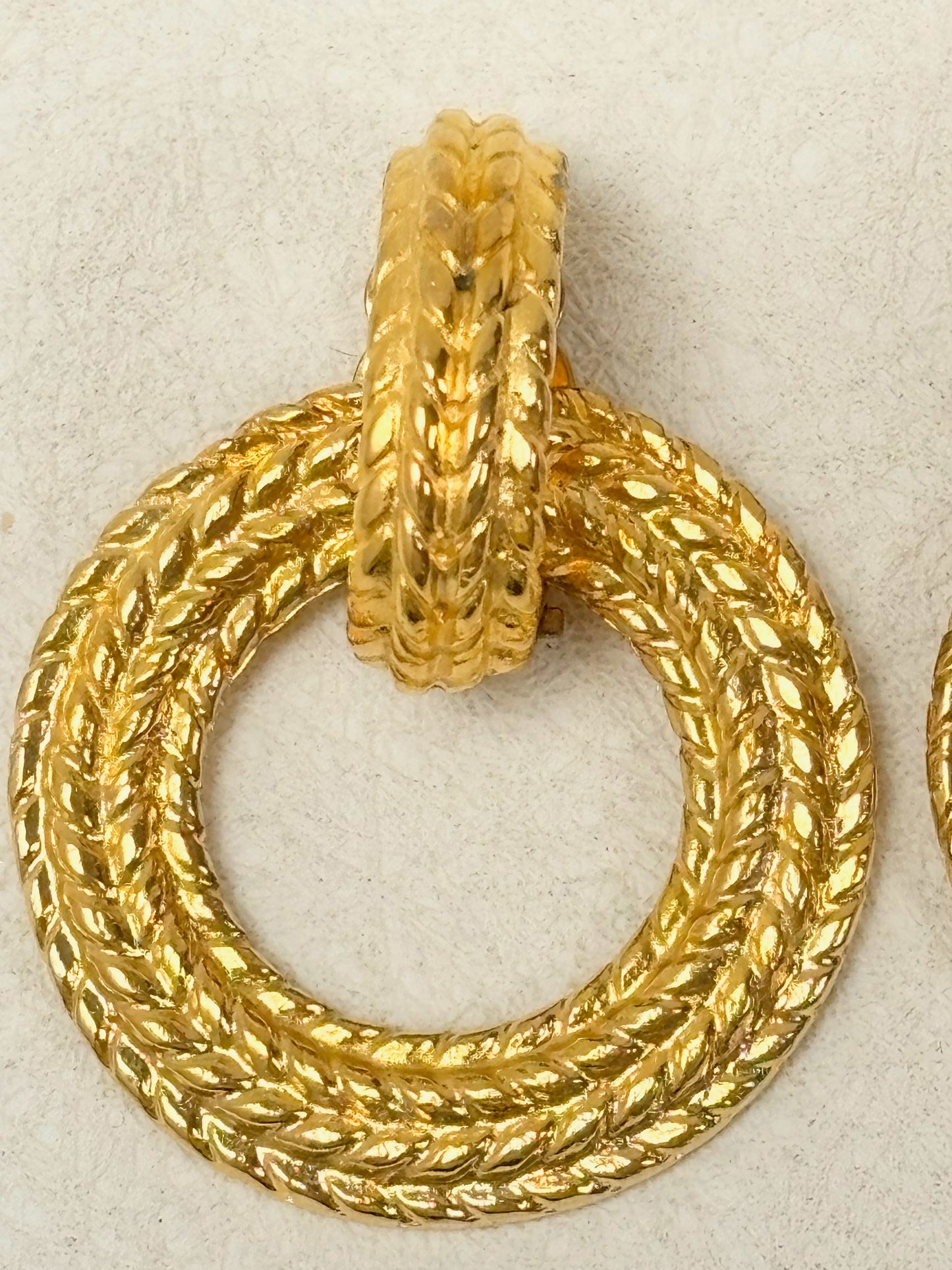 CHANEL Boucles d'oreilles Hoop