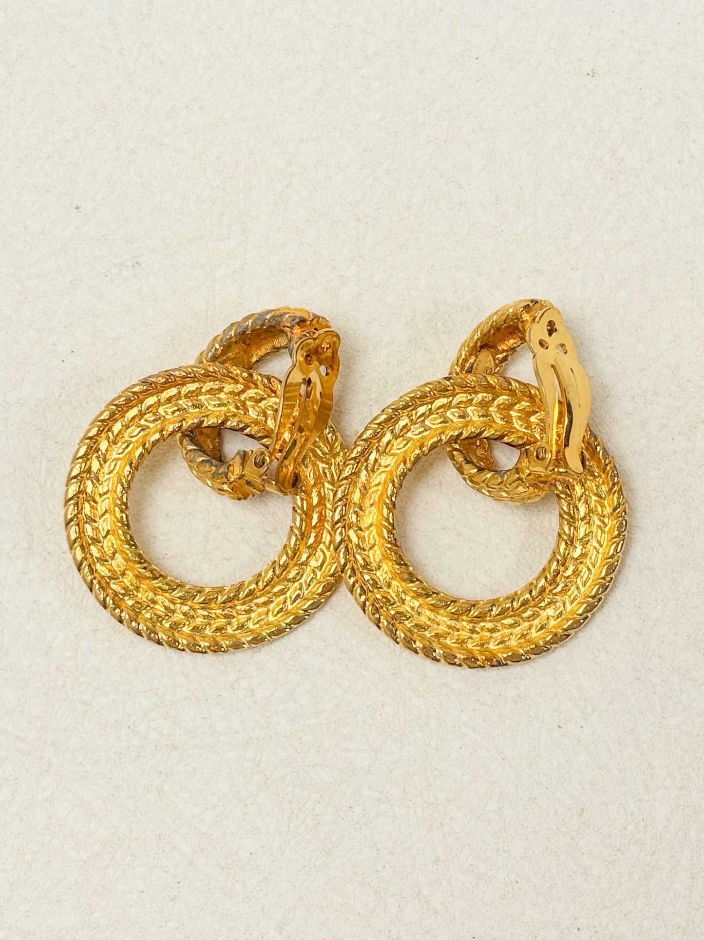 CHANEL Boucles d'oreilles Hoop
