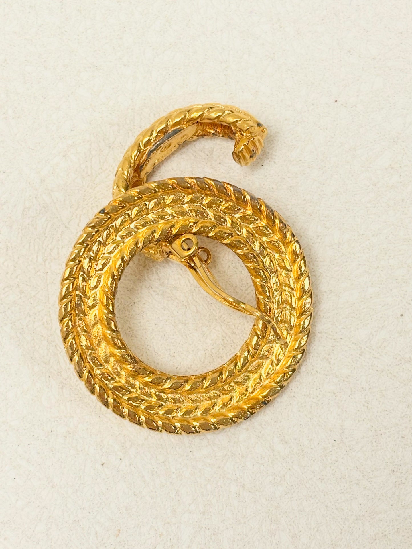 CHANEL Boucles d'oreilles Hoop