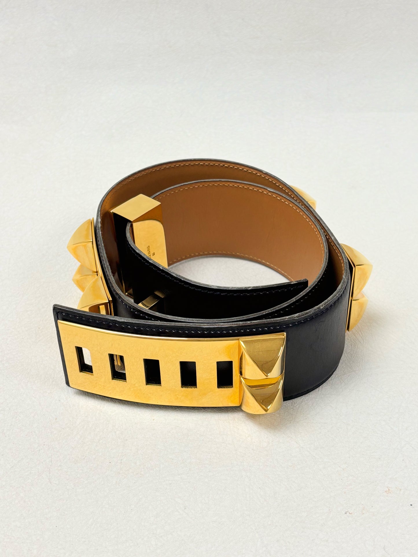HERMÈS Ceinture Collier de chien