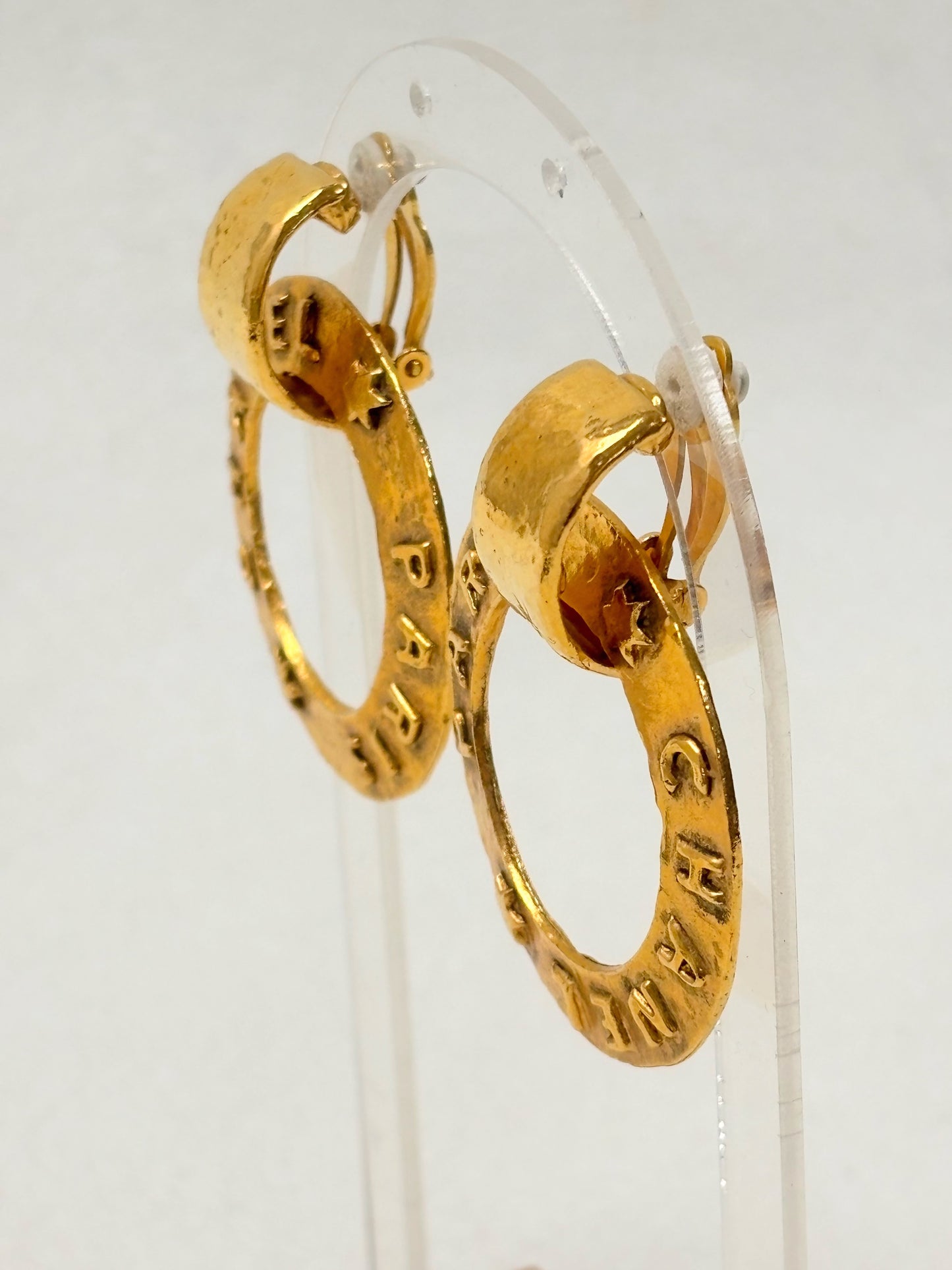 CHANEL Boucles d'oreilles Hoop