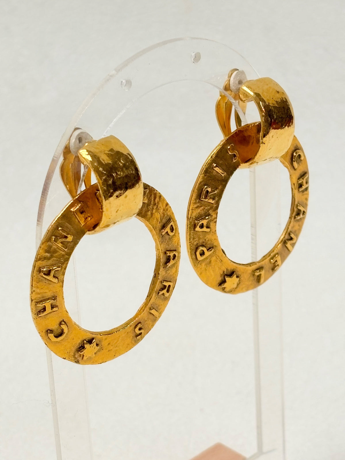 CHANEL Boucles d'oreilles Hoops