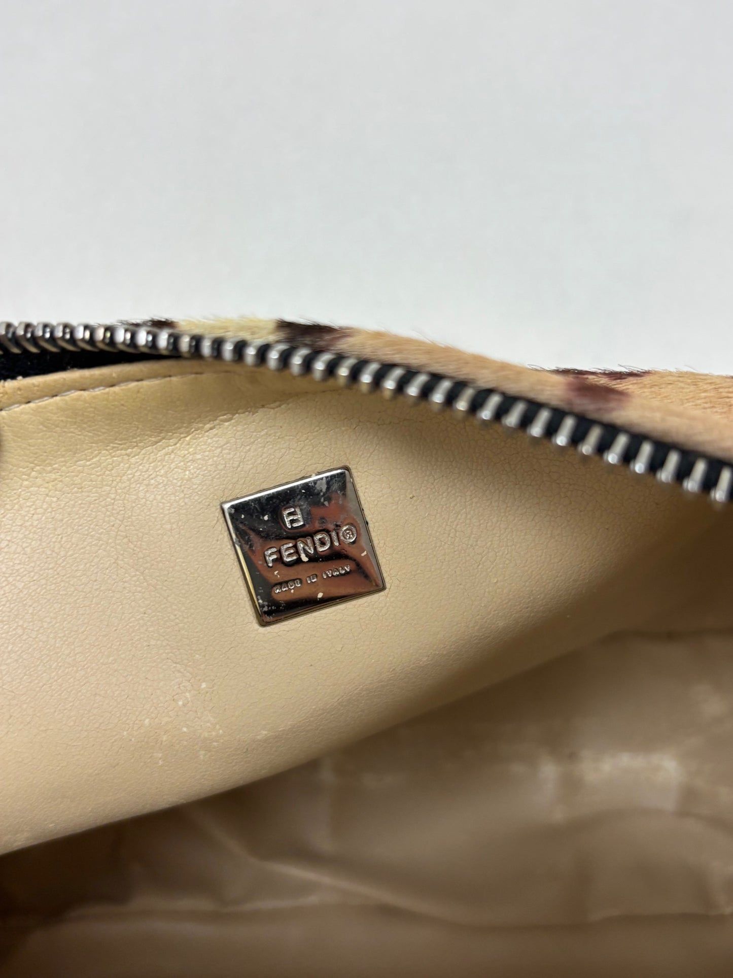 FENDI Pochette Léopard