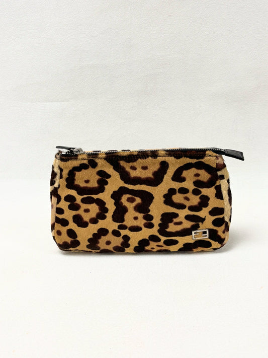 FENDI Pochette Léopard