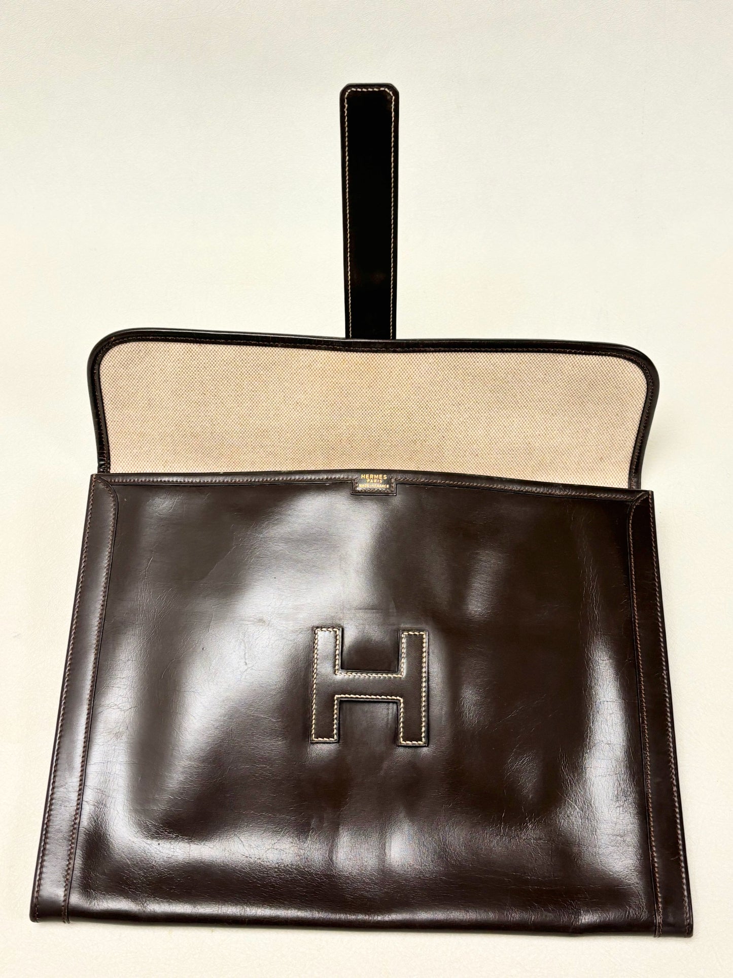 HERMES Pochette Jige GM