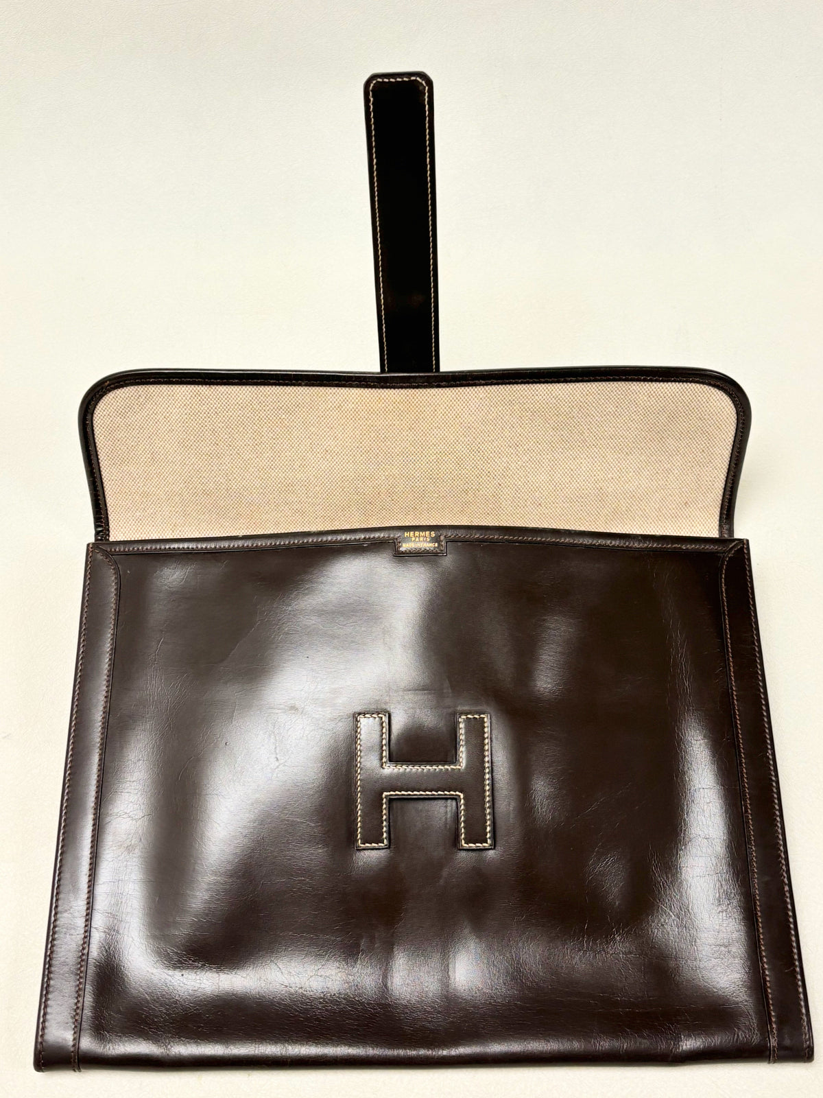 HERMES Pochette Jige GM