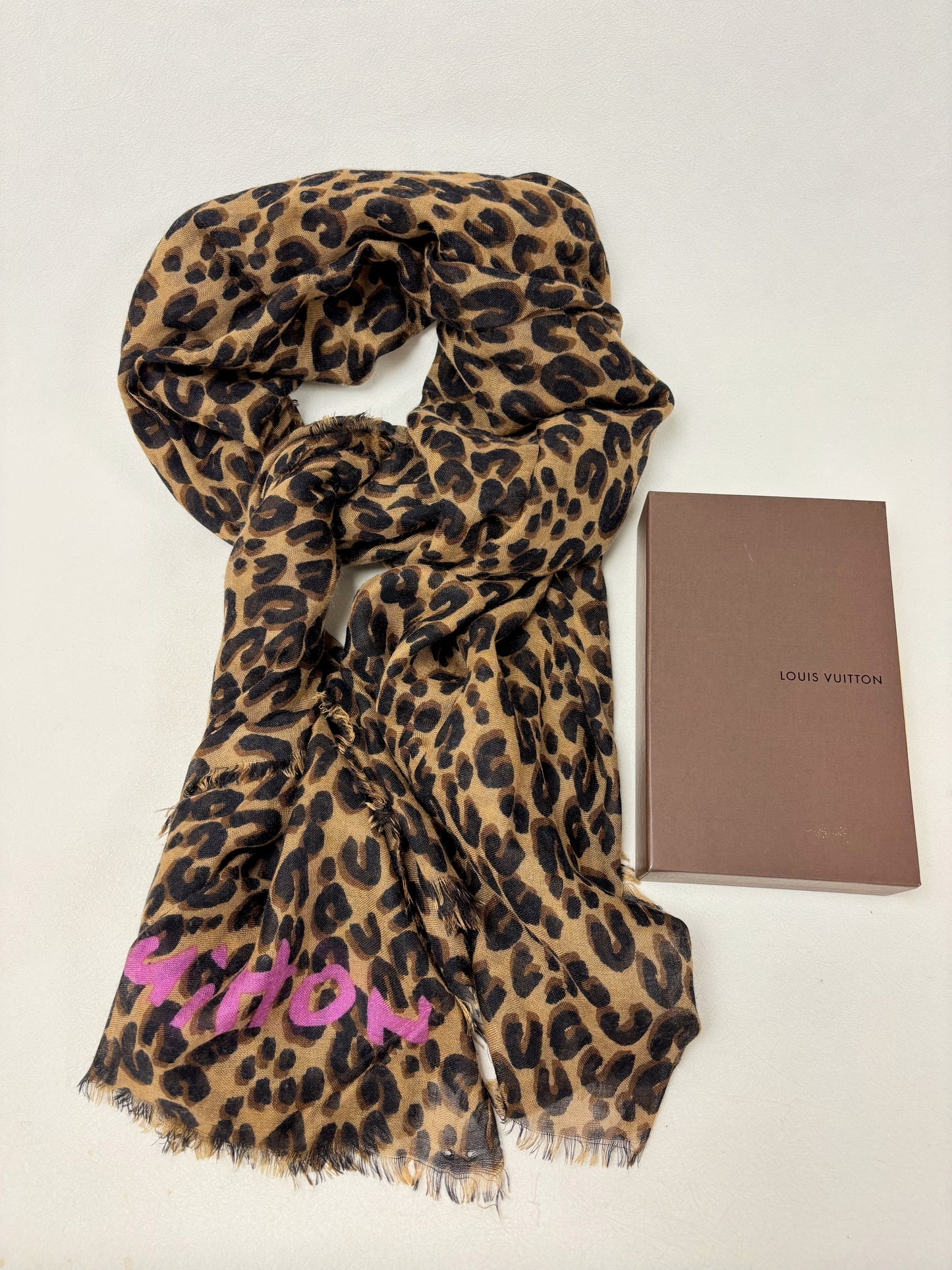 LOUIS VUITTON x Stephen Sprouse Foulard