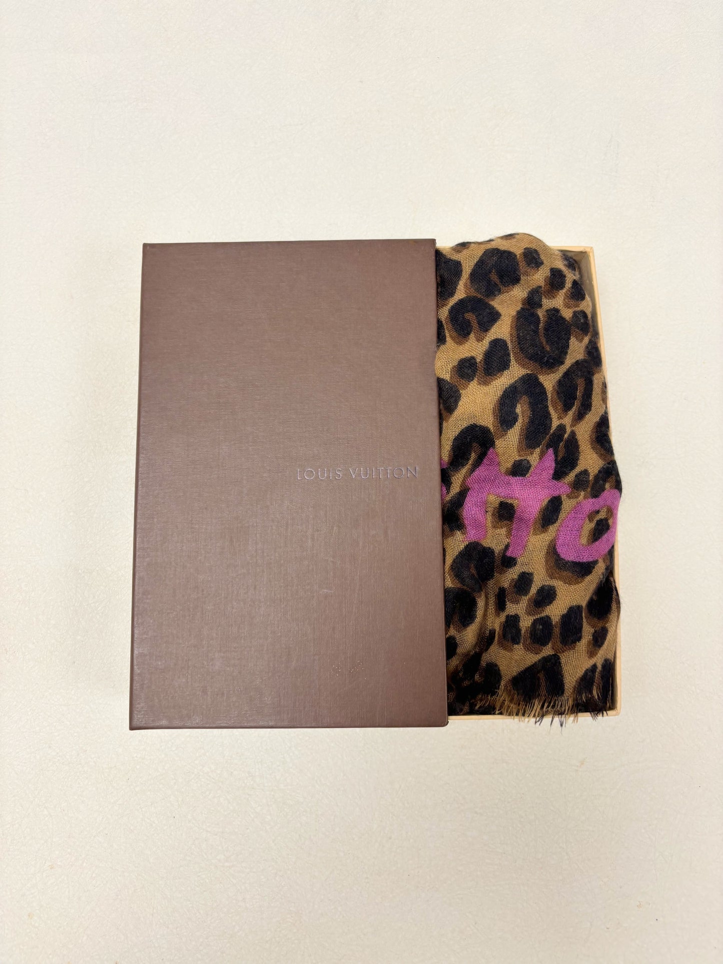 LOUIS VUITTON x Stephen Sprouse Foulard