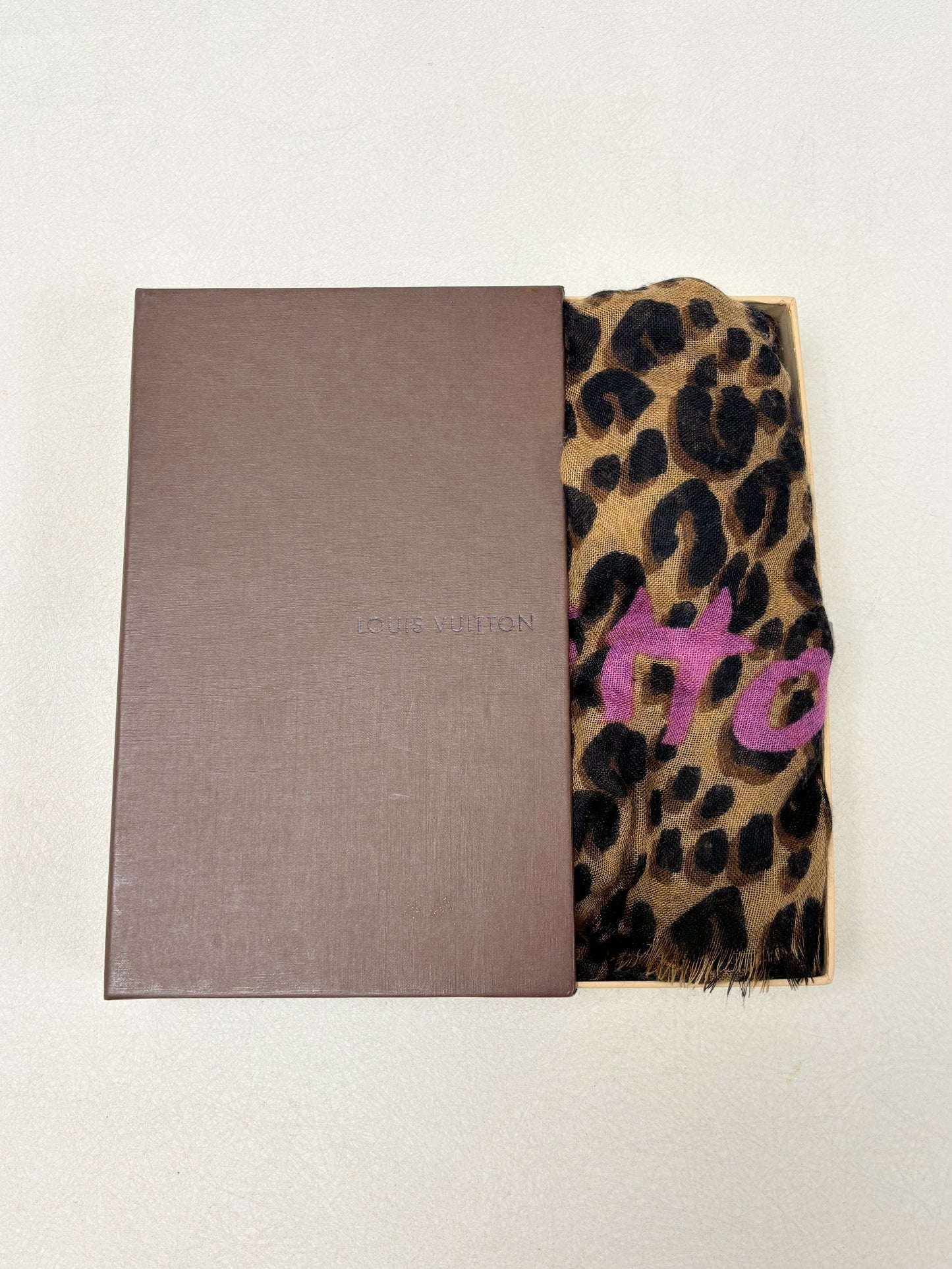 LOUIS VUITTON x Stephen Sprouse Foulard