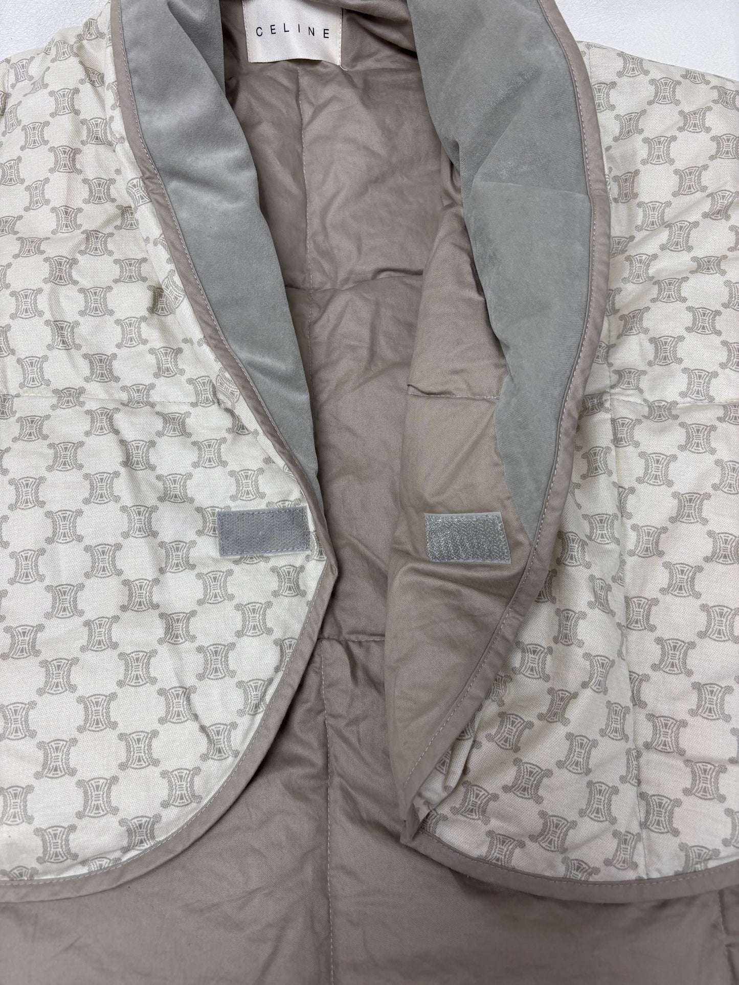 CÉLINE Poncho matelassé