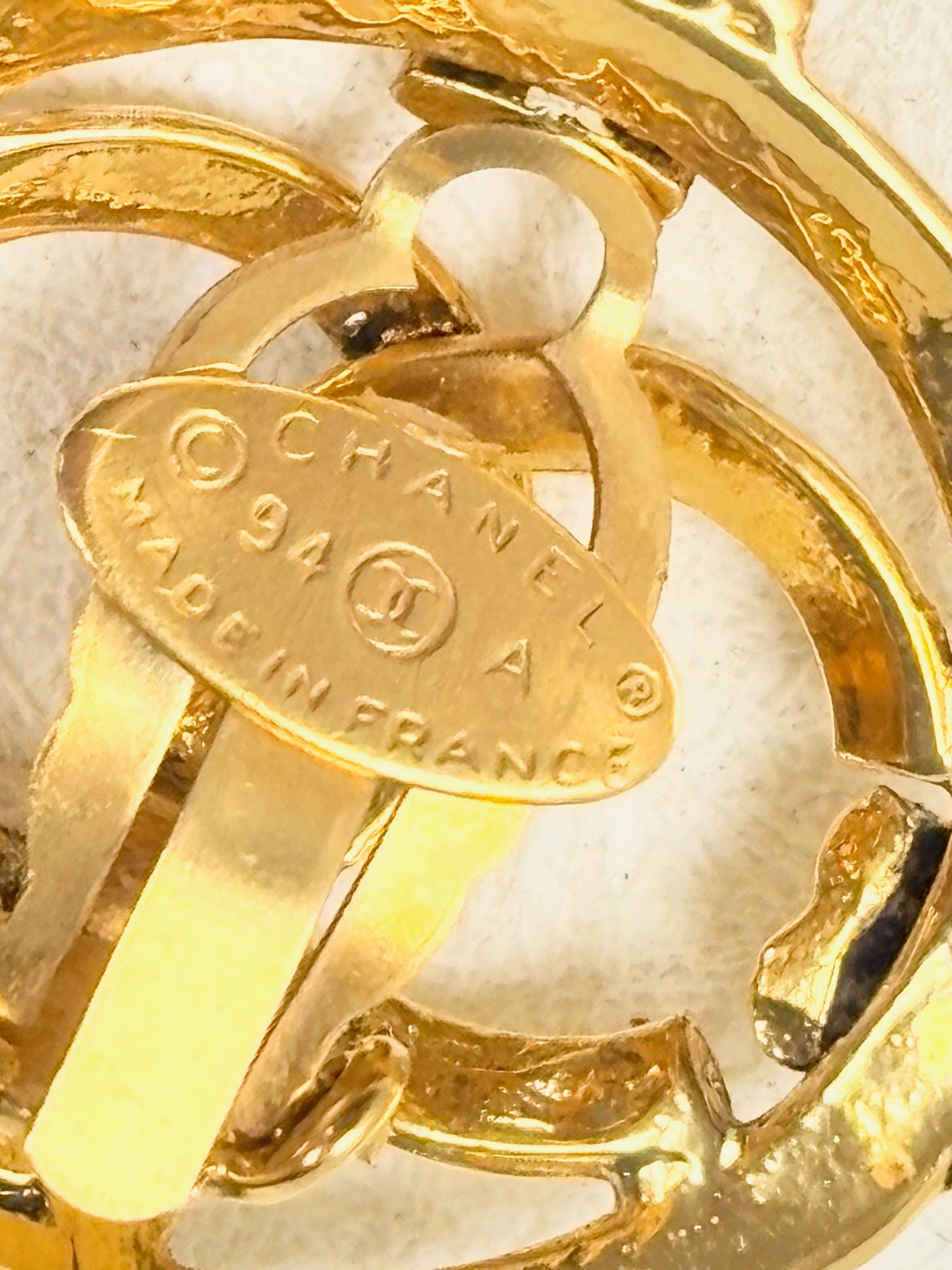 CHANEL Boucles d'oreilles 1994