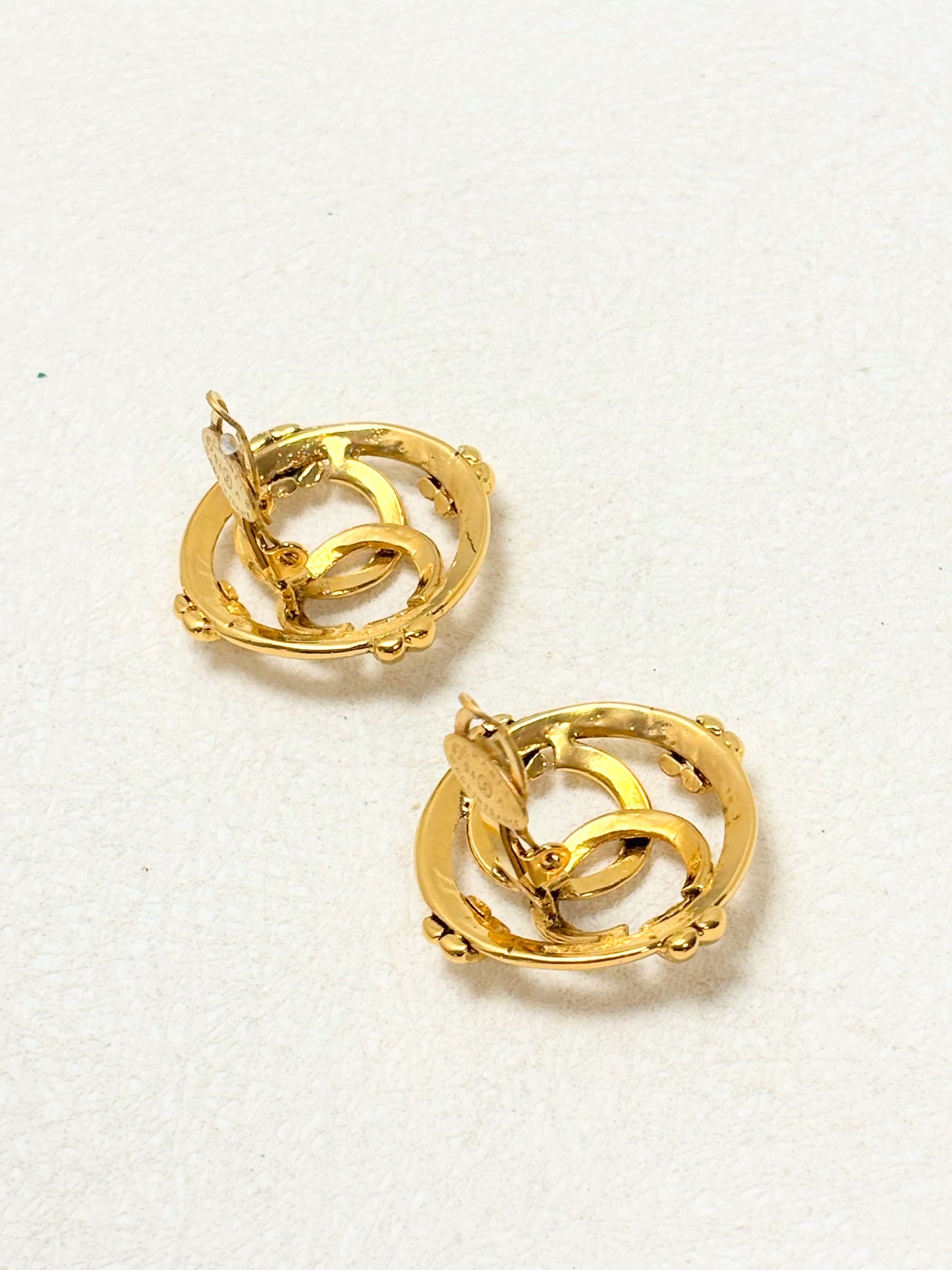 CHANEL Boucles d'oreilles 1994