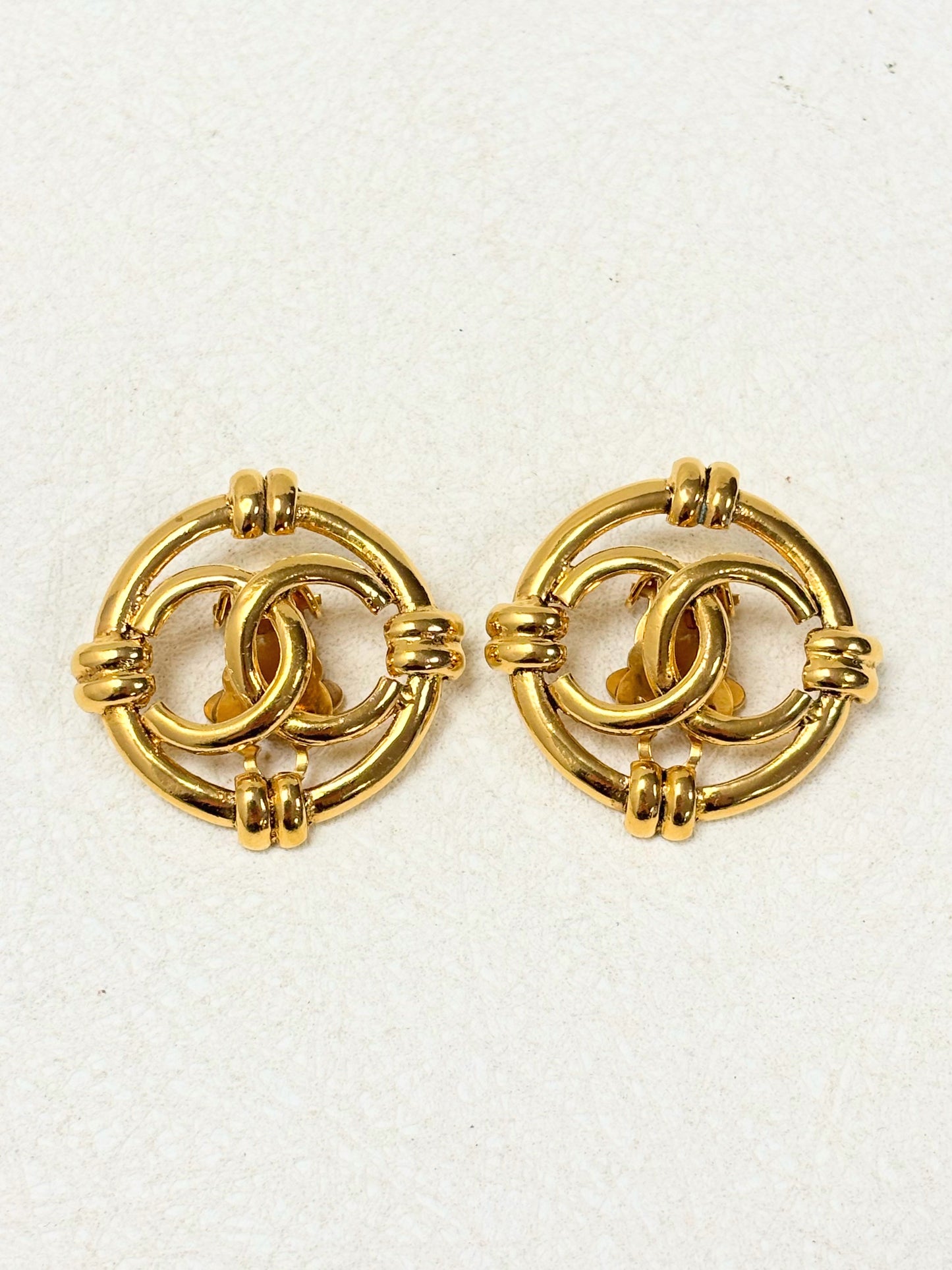 CHANEL Boucles d'oreilles 1994