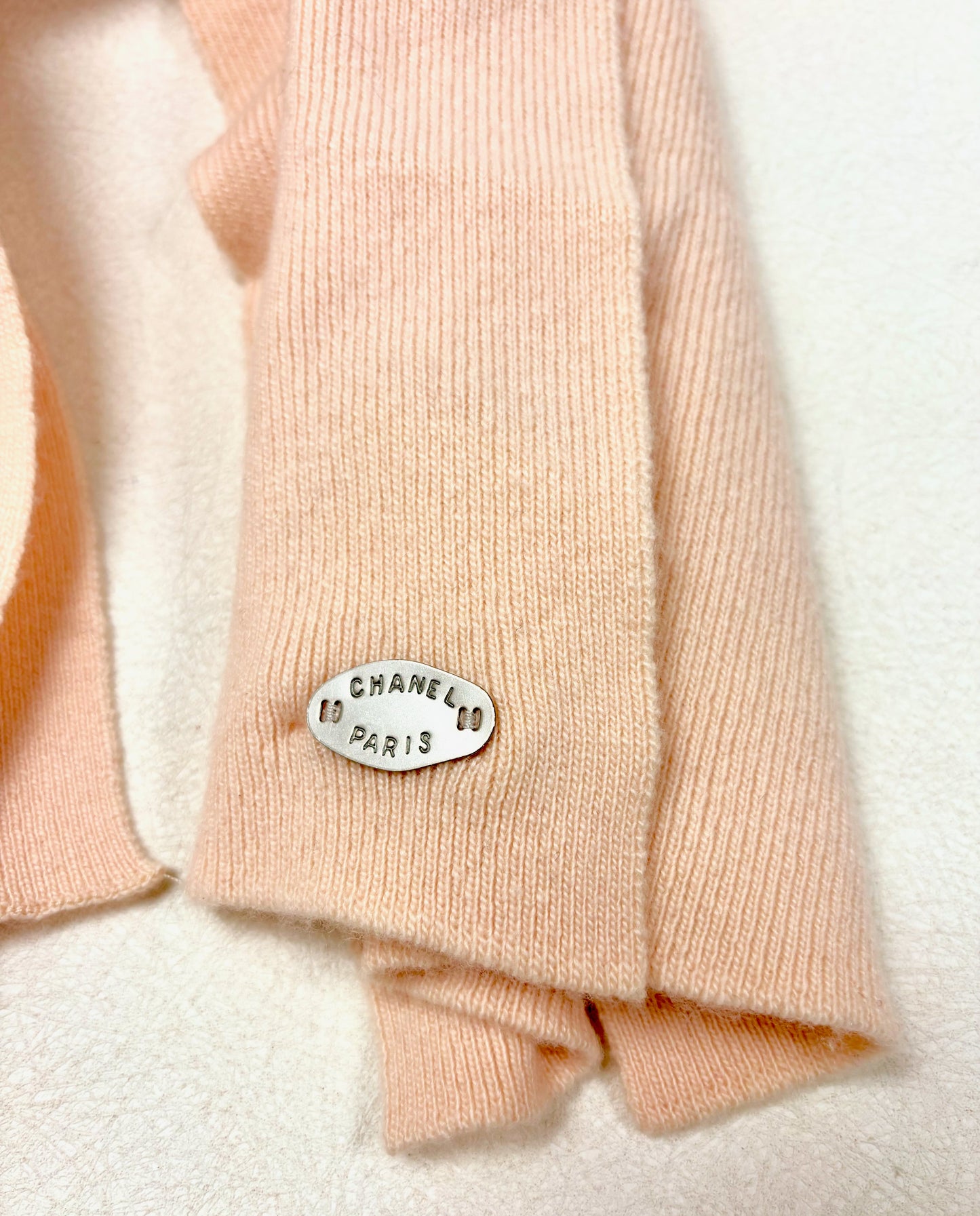 CHANEL Echarpe cachemire