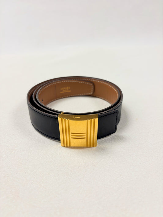 HERMÈS Ceinture Cadenas réversible