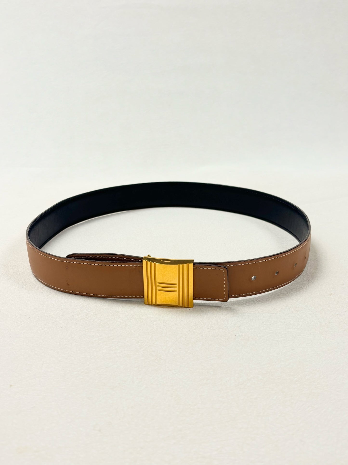 HERMÈS Ceinture Cadenas réversible